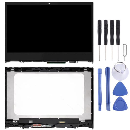 1366 x 768 HD OEM LCD Screen for Lenovo IdeaPad Flex 5-14 5-1470 5-1480 Digitizer Full Assembly with Frame (Black) by buy2fix
