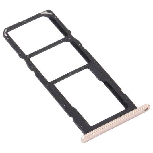 SIM Card Tray + SIM Card Tray + Micro SD Card Tray for Huawei P Smart 2021 (Gold) by buy2fix