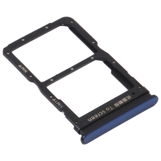 SIM Card Tray + NM Card Tray for Huawei Enjoy 20 Pro (Blue) by buy2fix