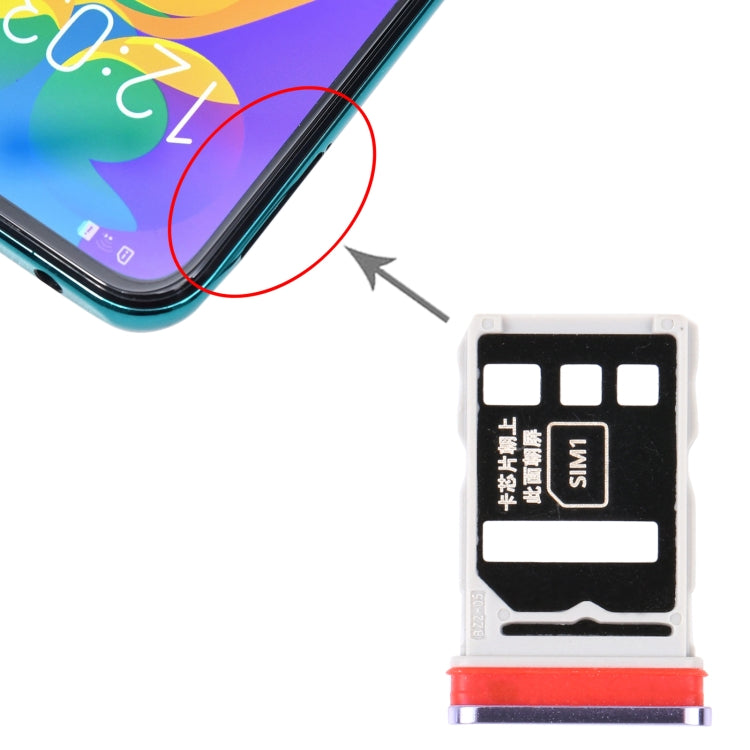 SIM Card Tray + SIM Card Tray for Honor Play4 Pro (Purple) by buy2fix