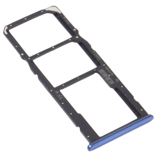 SIM Card Tray + SIM Card Tray + Micro SD Card Tray for Huawei Y5p (Blue) by buy2fix