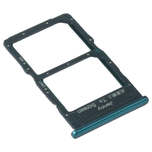 SIM Card Tray + NM Card Tray for Huawei Nova 7i (Green) by buy2fix