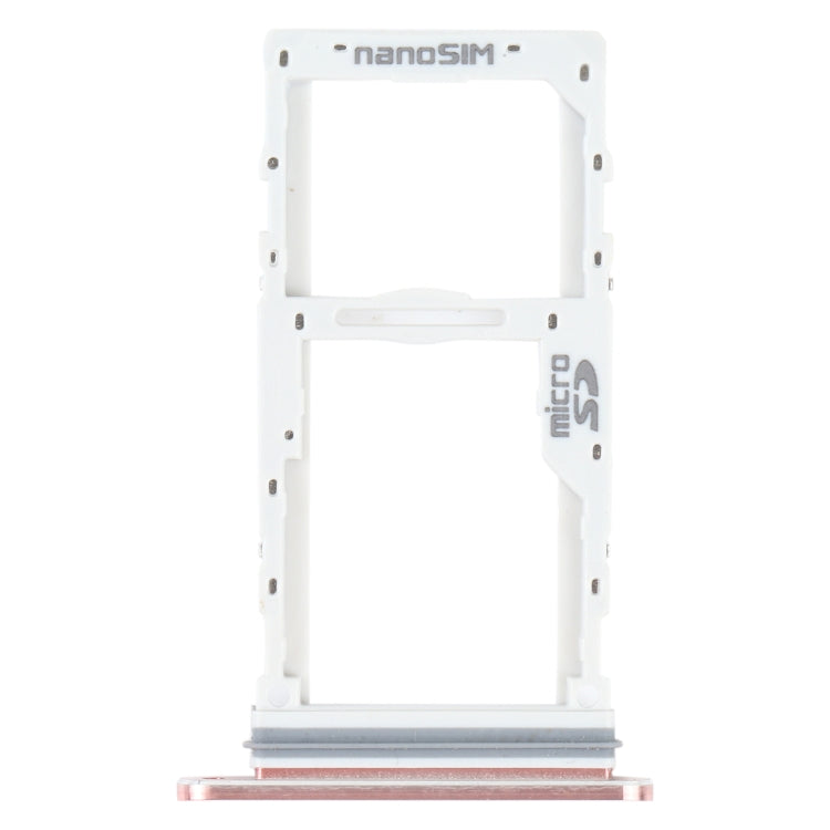 SIM Card Tray + SIM Card Tray / Micro SD Card Tray for LG Velvet 5G LM-G900N LM-G900EM LM-G900 LM-G900TM (Pink) - For LG by buy2fix | Online Shopping UK | buy2fix