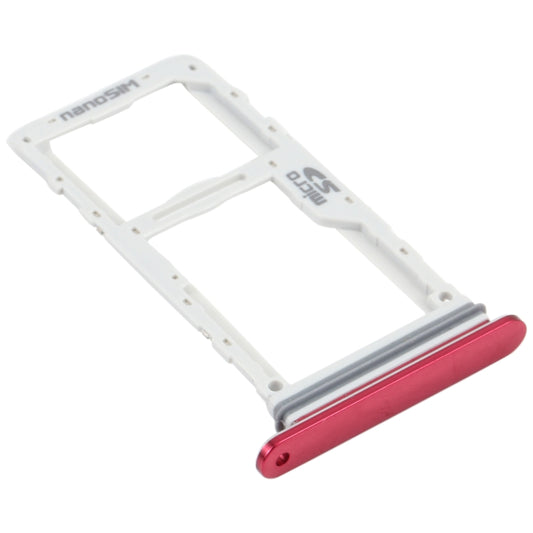 SIM Card Tray + SIM Card Tray / Micro SD Card Tray for LG Velvet 5G LM-G900N LM-G900EM LM-G900 LM-G900TM (Red) by buy2fix