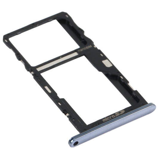 SIM Card Tray + Micro SD Card Tray for LG K92 5G LMK920 LM-K920 (Black) by buy2fix