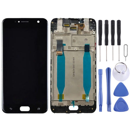 OEM LCD Screen for Asus Zenfone 4 Selfie ZD553KL X00LD Digitizer Full Assembly with Frame(Black) by buy2fix
