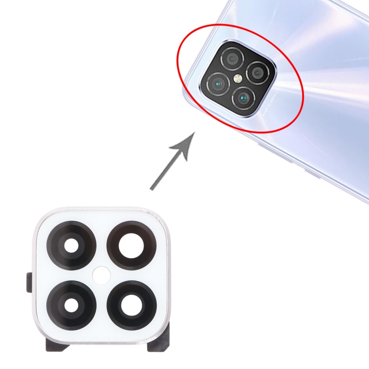 For Huawei Nova 8 SE Camera Lens Cover (Silver) by buy2fix