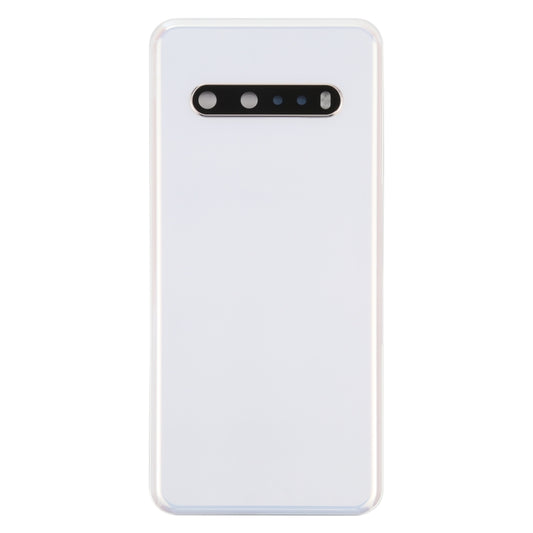 Original Back Battery Cover for LG V60 ThinQ 5G LM-V600(White) by buy2fix