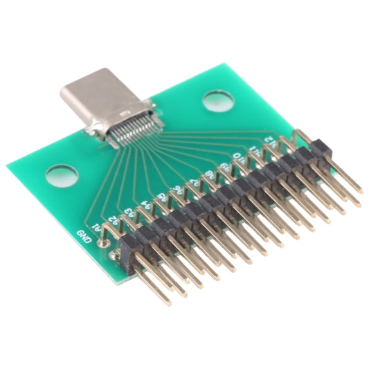 Type C Male Test Board USB 3.1 with PCB Board 24P+2P Connector by buy2fix