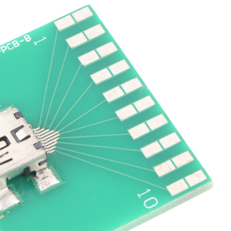 Mini 10pin USB Female Test Board by buy2fix