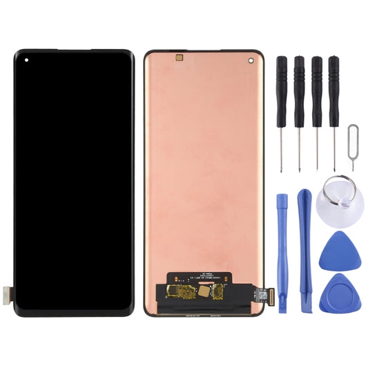 Original AMOLED Material LCD Screen and Digitizer Full Assembly for OPPO Reno6 Pro 5G / Reno6 Pro+ 5G by buy2fix