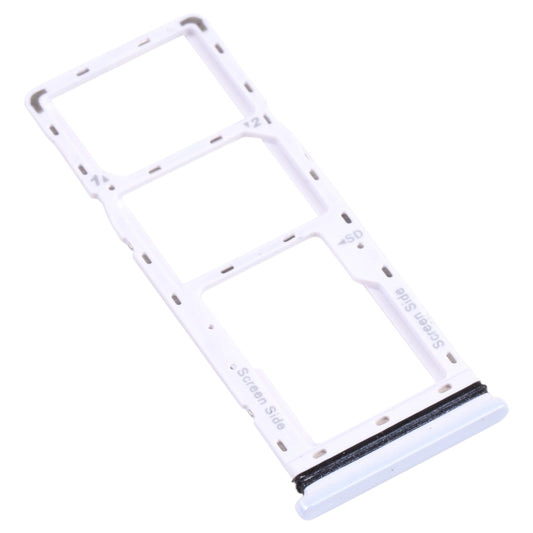 For Tecno Spark 6 Air KE6 KE6J KF6 SIM Card Tray + SIM Card Tray + Micro SD Card Tray (White) by buy2fix