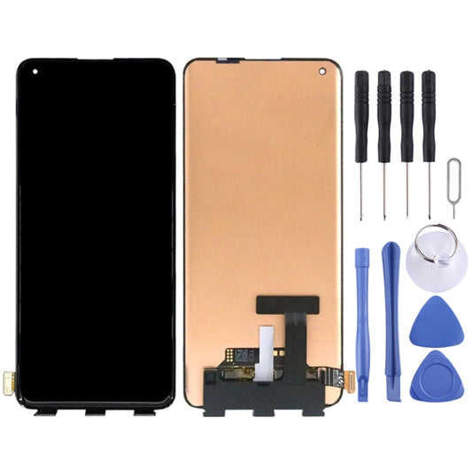 For OnePlus 9 Pro LE2121 LE2125 2123 2120 with Digitizer Full Assembly Original LCD Screen (Black) by buy2fix