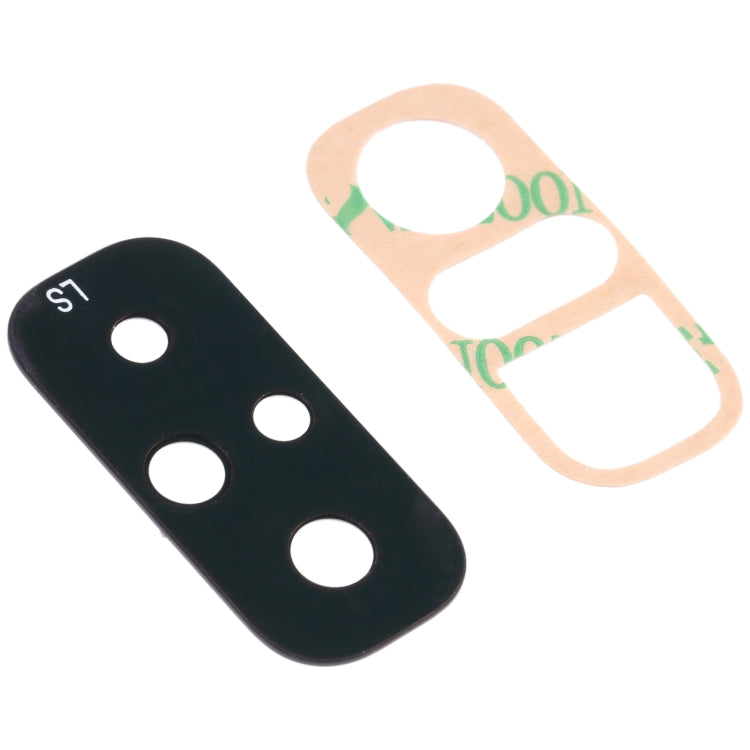 10 PCS Back Camera Lens for Xiaomi Redmi Note 10S M2101K7BG M2101K7BI M2101K7BNY(Black) by buy2fix