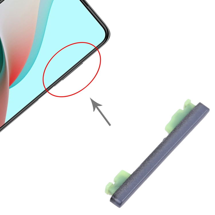 Volume Control Button for Xiaomi Redmi Note 9 5G / Redmi Note 9T M2007J22C M2007J22G J22 (Black) by buy2fix