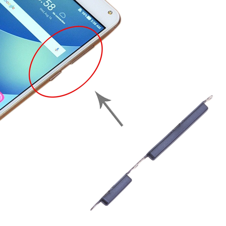 Power Button and Volume Control Button for Asus ZenFone 4 Max ZC520KL (Blue) by buy2fix