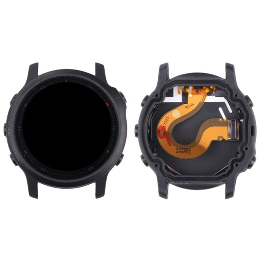 LCD Screen and Digitizer Full Assembly With Frame for Garmin Fenix 6S(Black) by buy2fix