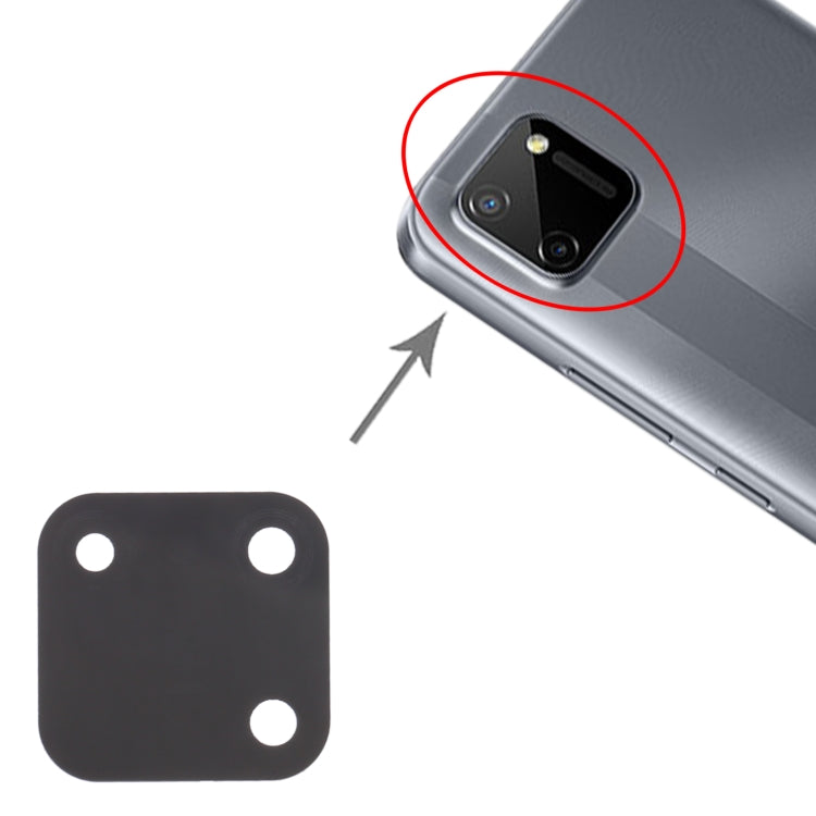 For OPPO Realme C11 RMX2185 10pcs Back Camera Lens by buy2fix