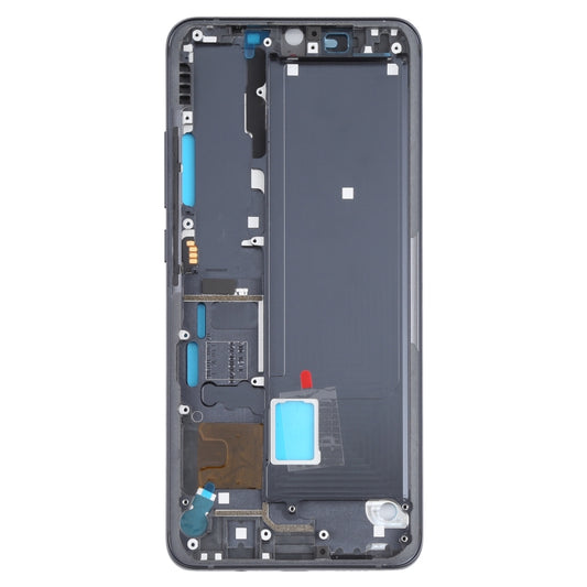 Front Housing LCD Frame Bezel Plate for Xiaomi Mi Note 10 Lite M2002F4LG, M1910F4G (Black) by buy2fix