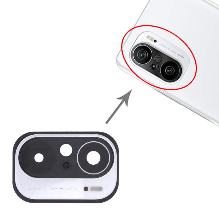 Camera Lens Cover for Xiaomi Mi 11X M2012K11AI (White) by buy2fix