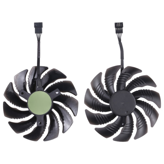 1 Pair 88MM 4 Pin Computer Graphics Card Cooling Fan For Gigabyte GeForce GTX1060 1070 GTX1050ti GTX960 RX570 RX470 by buy2fix