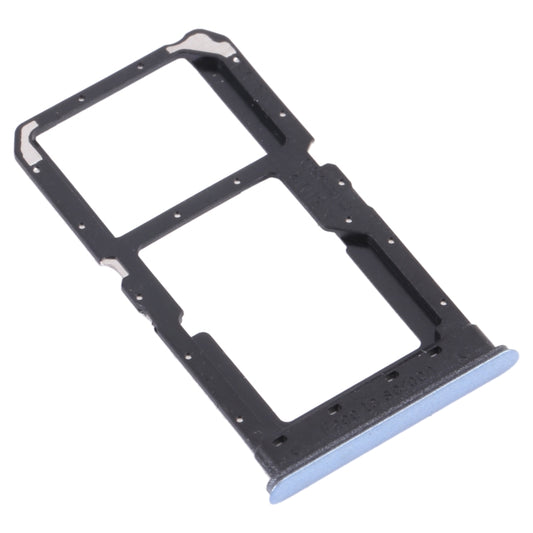 For OPPO Realme V5 5G SIM Card Tray + SIM Card Tray / Micro SD Card Tray (Silver) by buy2fix