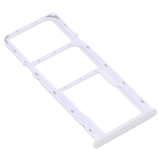 For OPPO Realme 6 SIM Card Tray + SIM Card Tray + Micro SD Card Tray (White) by buy2fix