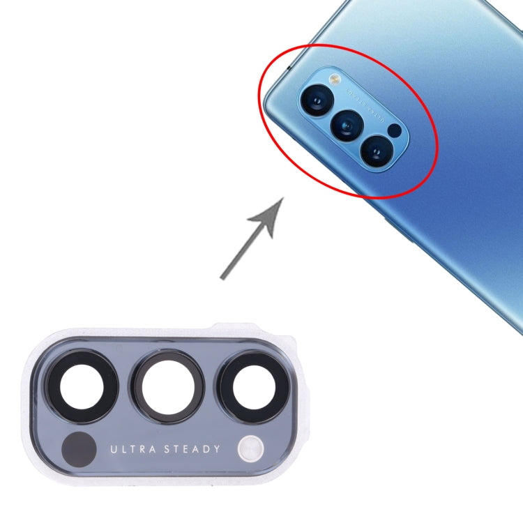 For OPPO Reno4 Pro 5G PDNM00, PDNT00, CPH2089 Camera Lens Cover (Black) by buy2fix