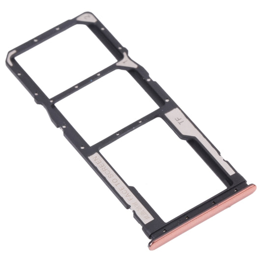 SIM Card Tray + SIM Card Tray + Micro SD Card Tray for Xiaomi Redmi Note 10 Pro 4G / Redmi Note 10 Pro Max / Redmi Note 10 Pro (India) M2101K6G, M2101K6R, M2101K6I, M2101K6P (Gold) by buy2fix