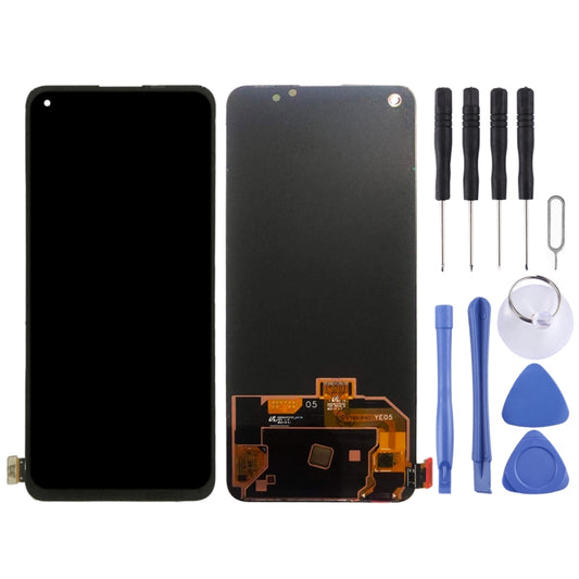 For OnePlus Nord 2 5G 2021 with Digitizer Full Assembly Original LCD Screen (Black) by buy2fix