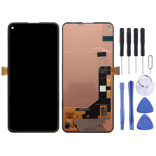 OEM LCD Screen for Google Pixel 5A 5G 2021 with Digitizer Full Assembly (Black) by buy2fix