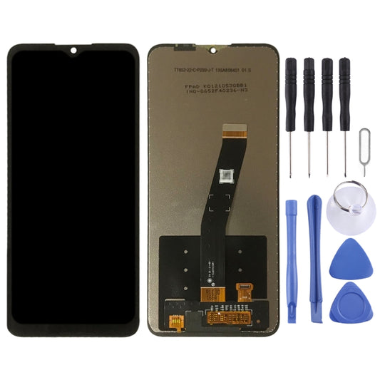 LCD Screen and Digitizer Full Assembly for Alcatel 1S 2021 / 3L 6025 6025H 6056(Black) by buy2fix