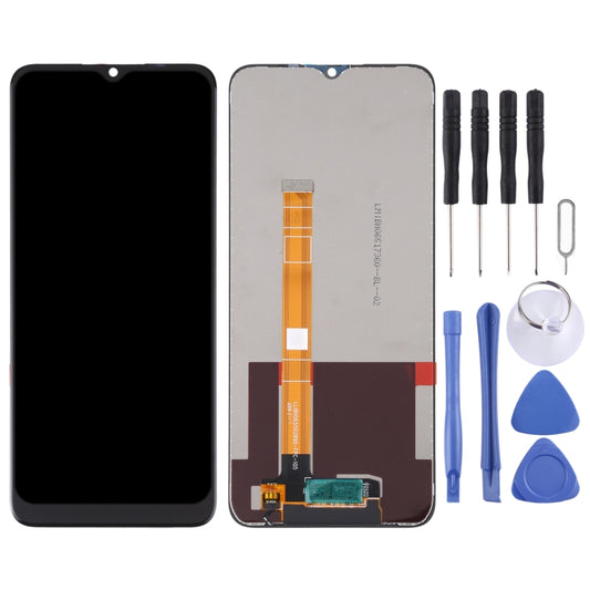Original LCD Screen and Digitizer Full Assembly for OPPO Realme C21Y RMX3261 by buy2fix