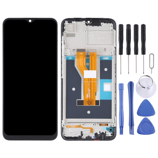 Original LCD Screen and Digitizer Full Assembly With Frame for OPPO Realme C20 / Realme C21 / Realme C11 (2021) by buy2fix