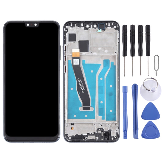 OEM LCD Screen for Huawei Y8s Digitizer Full Assembly With Frame(Black) by buy2fix