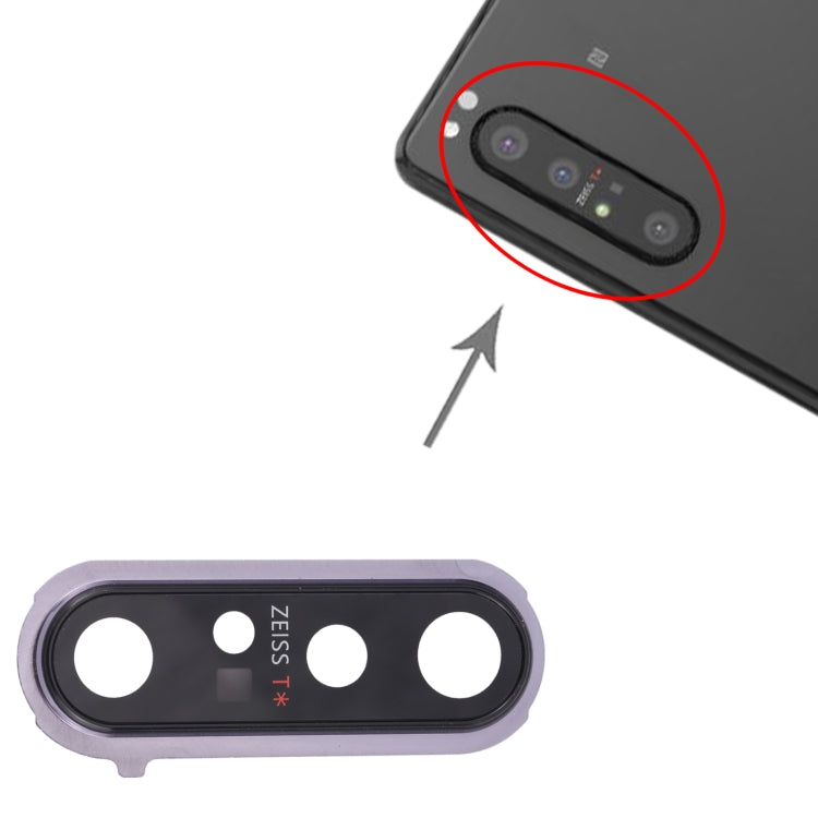 Camera Lens Cover for Sony Xperia 1 II (Purple) by buy2fix