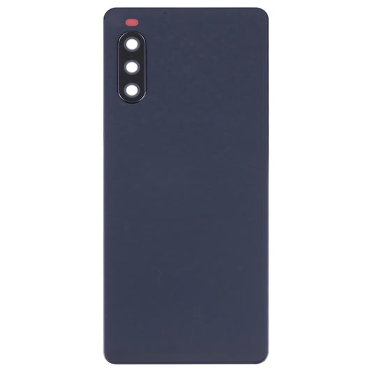 For Sony Xperia 10 III Battery Back Cover (Black) by buy2fix