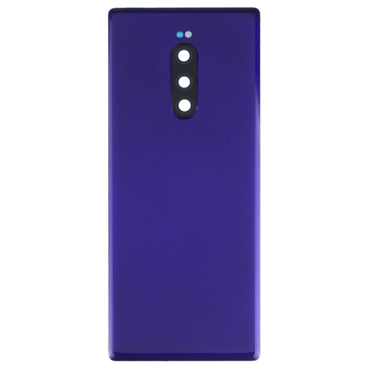 Battery Back Cover for Sony Xperia 1 / Xperia XZ4(Purple) by buy2fix