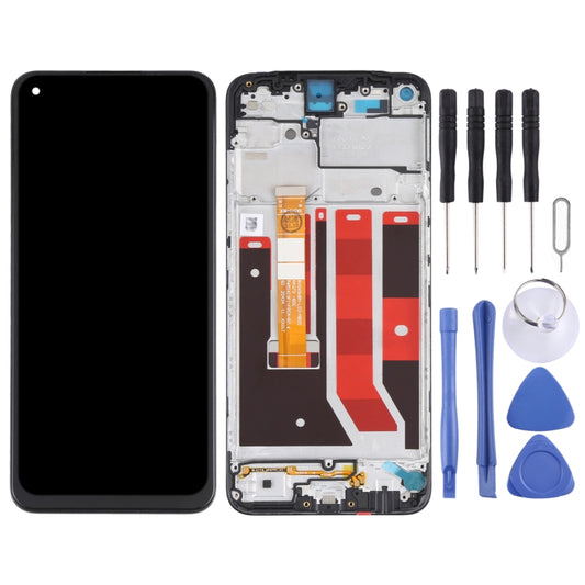 Original LCD Screen and Digitizer Full Assembly With Frame for OPPO A33 (2020) CPH2137 by buy2fix