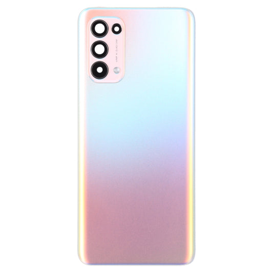 For OPPO Reno5 5G / Find X3 Lite PEGM00, PEGT00, CPH2145 Original Battery Back Cover (Orange) by buy2fix