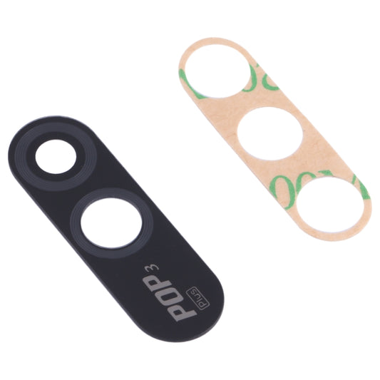 For Tecno Pop 3 Plus 10pcs Back Camera Lens by buy2fix