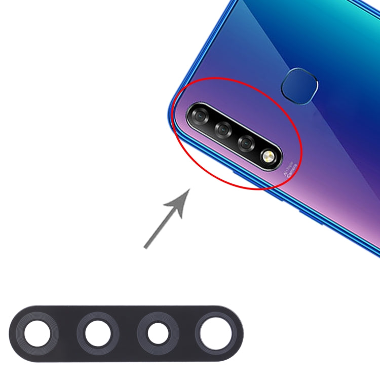 For Infinix Smart3 Plus X627V, X267 10pcs Back Camera Lens by buy2fix
