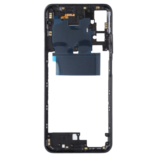 Original Middle Frame Bezel Plate for Xiaomi Redmi Note 10 5G / Redmi Note 10T 5G M2103K19G, M2103K19C(Black) by buy2fix