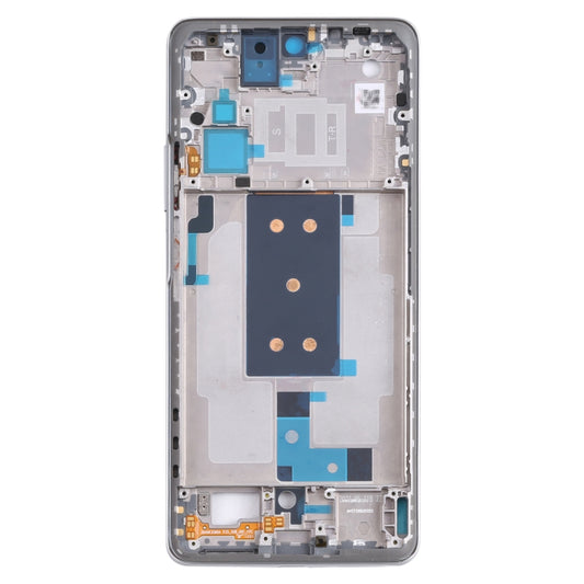 Original Front Housing LCD Frame Bezel Plate for Xiaomi 11T / 11T Pro 21081111RG 2107113SG(Silver) by buy2fix
