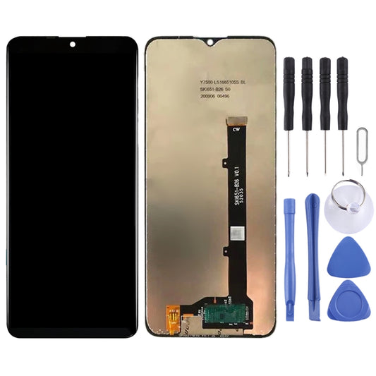 OEM LCD Screen for ZTE Blade V30 Vita 8030 with Digitizer Full Assembly (Black) by buy2fix