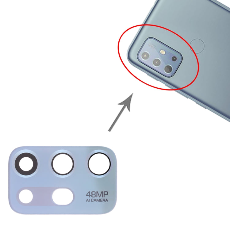 10 PCS Back Camera Lens for Motorola Moto G20 XT2128-1 XT2128-2 by buy2fix