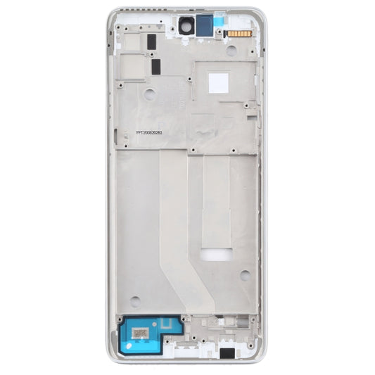 Original Front Housing LCD Frame Bezel Plate for Motorola Moto G 5G (Silver) by buy2fix