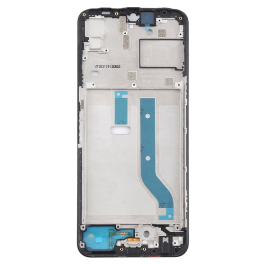 Original Front Housing LCD Frame Bezel Plate for Motorola Edge 20 Lite (Black) by buy2fix