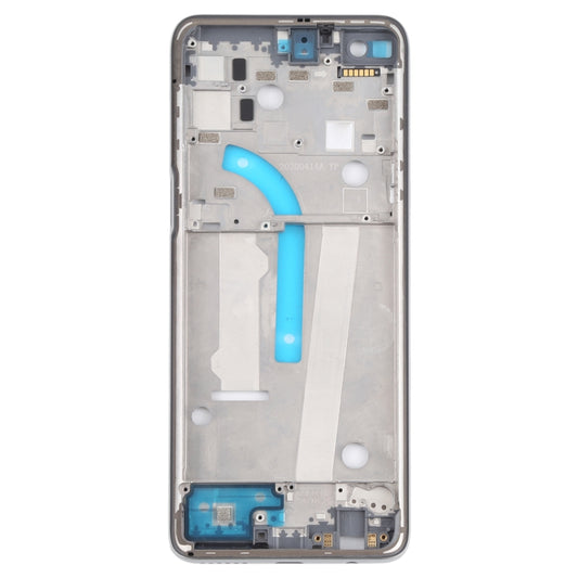 Original Front Housing LCD Frame Bezel Plate for Motorola Moto G100 XT2125 XT2125-4 (Silver) by buy2fix