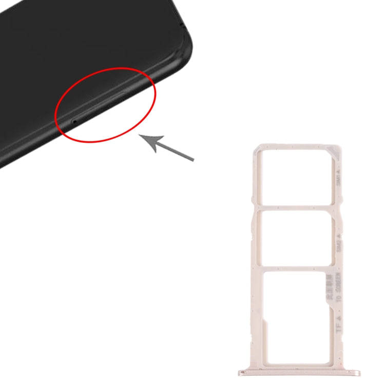 SIM Card Tray + SIM Card Tray + Micro SD Card Tray for Huawei Y5 lite (2018) (Silver) by buy2fix